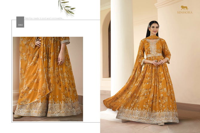 Senhora Kesha Anarkali Wedding Wear Gown Catalog
